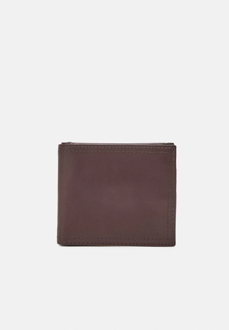 Pier One LEATHER - Geldbörse - Brown
