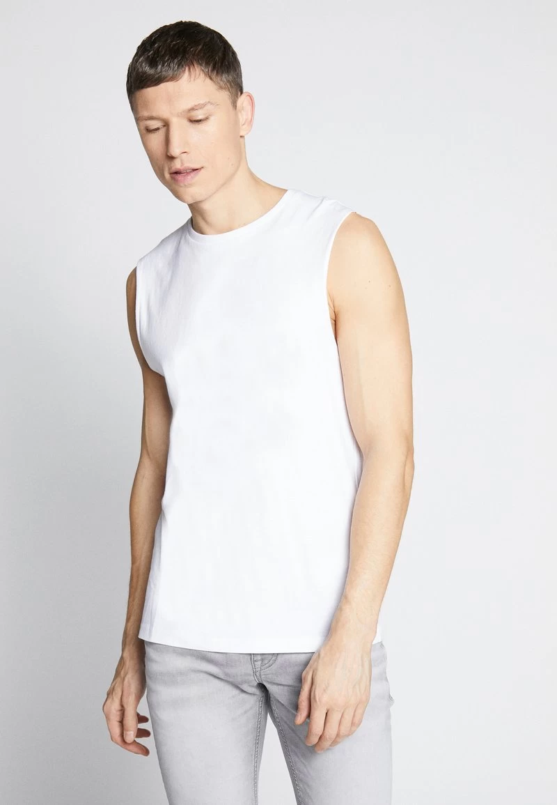 Pier One 2 PACK - Top - White/black – Bild 2