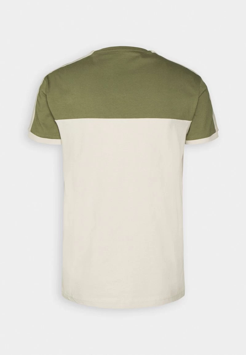 Pier One T-Shirt Print - Khaki/off-white – Bild 6