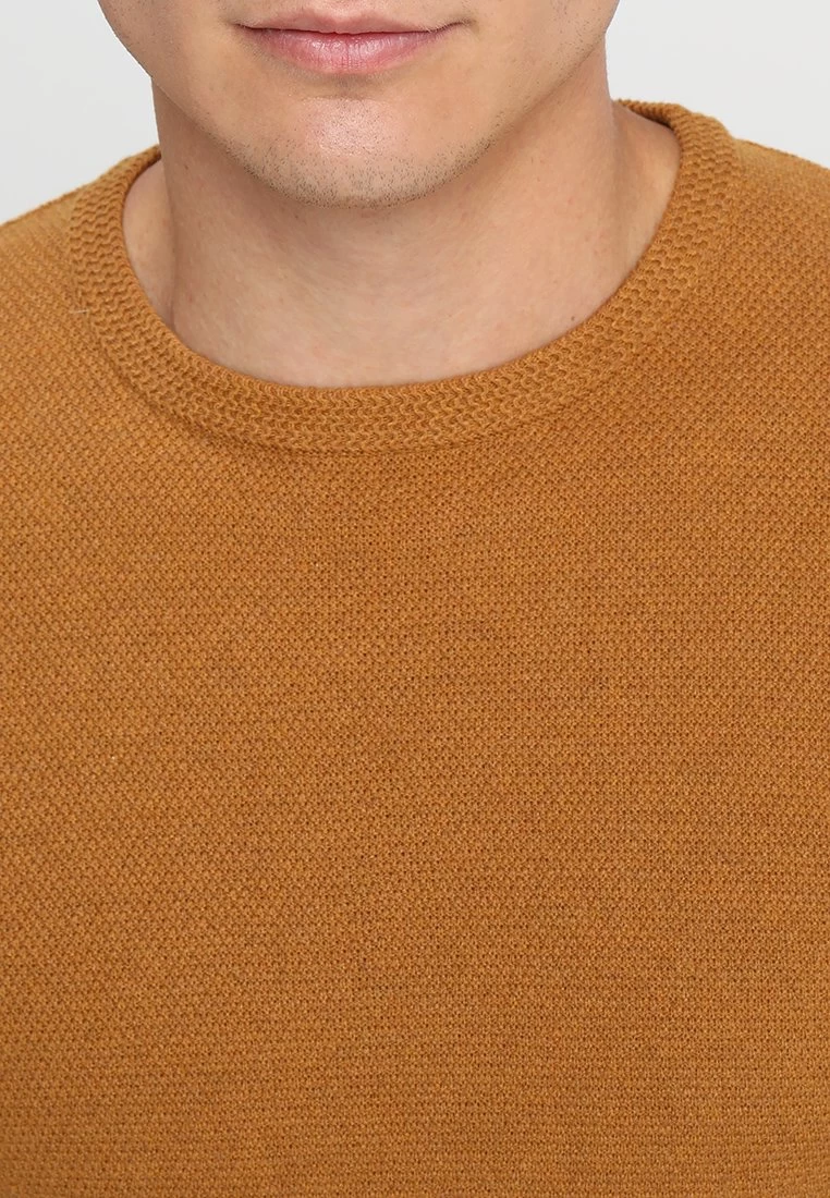 Pier One Strickpullover - Mottled Dark Yellow – Bild 4