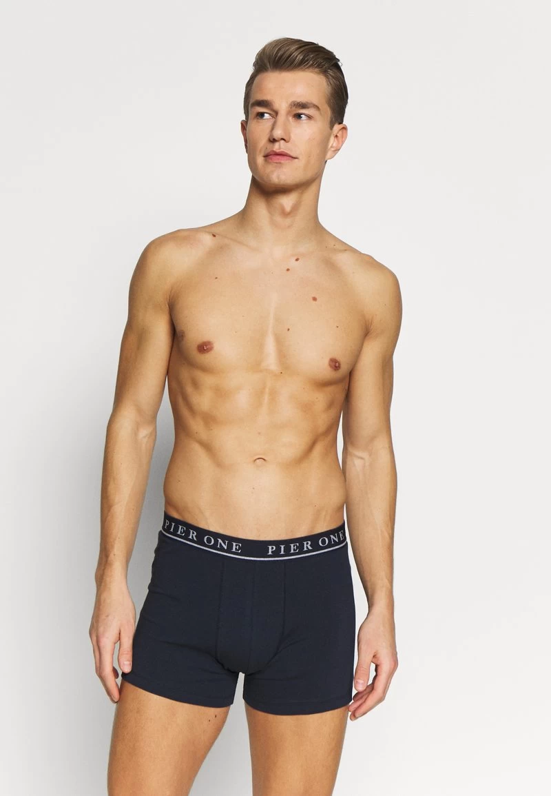 Pier One 5 PACK - Panties - Dark Blue/mottled Grey – Bild 2