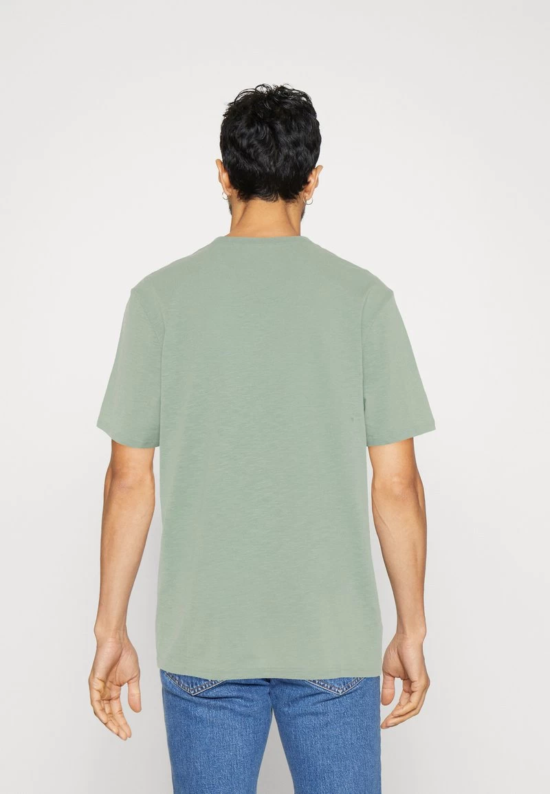 Pier One 5 PACK - T-Shirt Basic - Mint/off-white/khaki – Bild 3