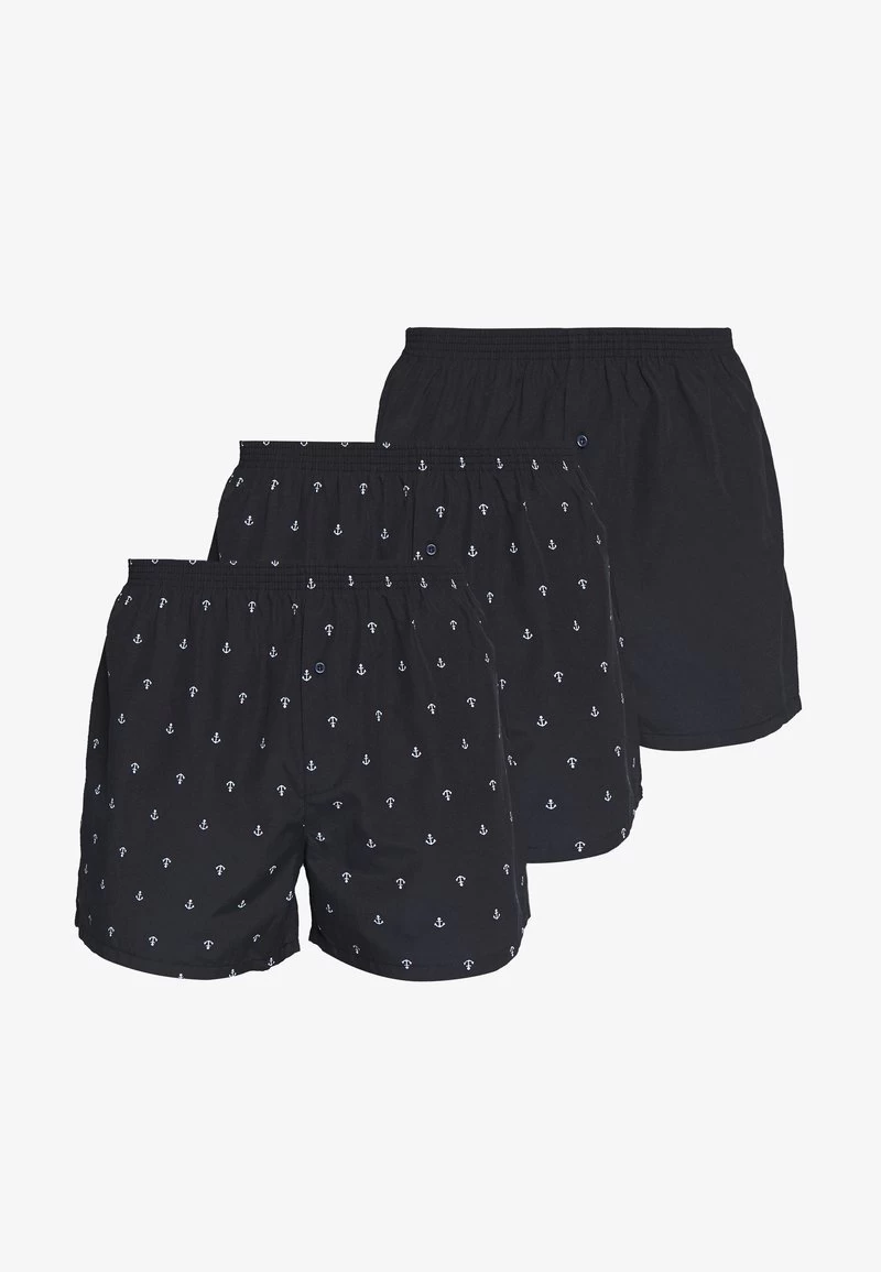 Pier One 3 PACK - Boxershorts - Dark Blue – Bild 5