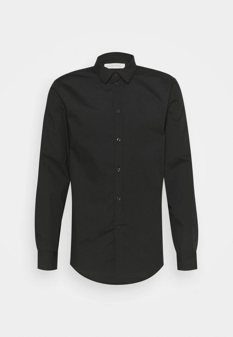 Pier One 2 PACK - Businesshemd - White/black – Bild 2