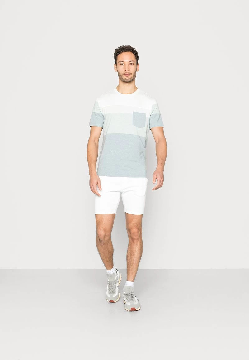 Pier One 2 PACK - Shorts - Black/white