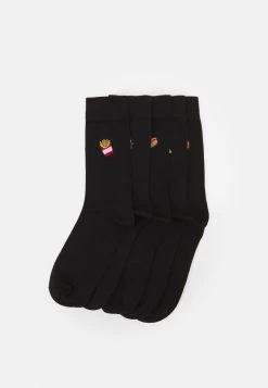 Pier One 5 PACK - Socken - Black