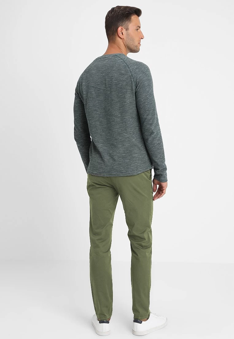 Pier One SLIM FIT CHINO - Chino - Dark Green – Bild 3
