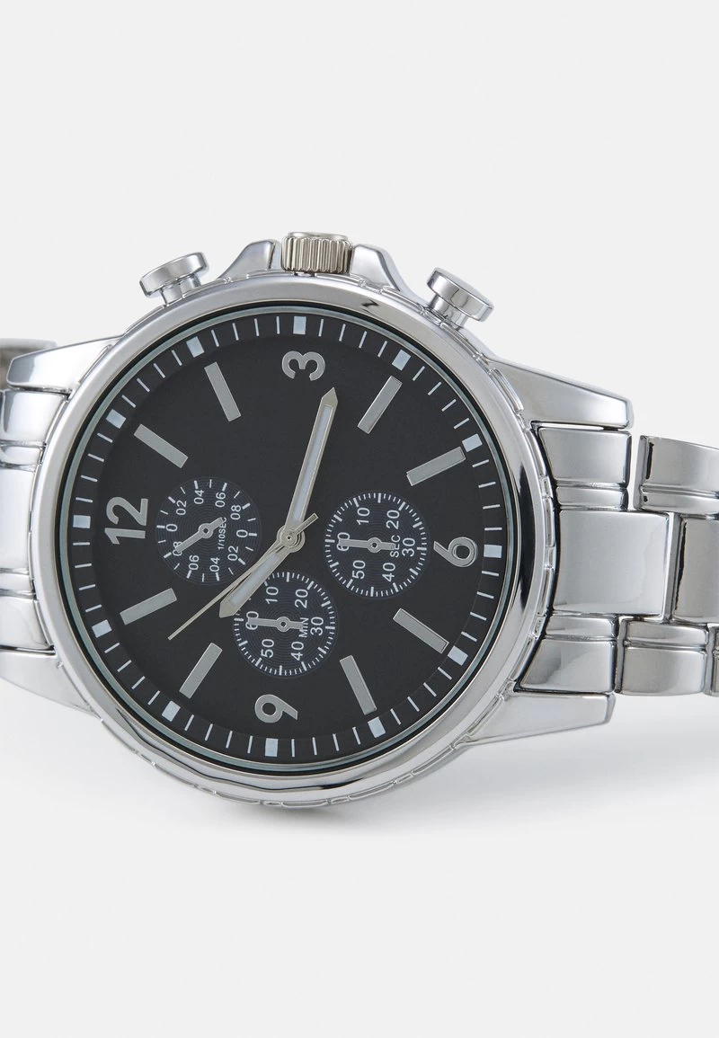 Pier One UNISEX - Uhr - Silver-coloured/black – Bild 4