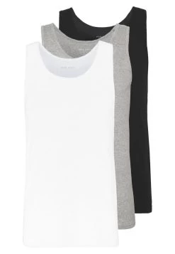 Pier One 3 PACK - Top - White/black