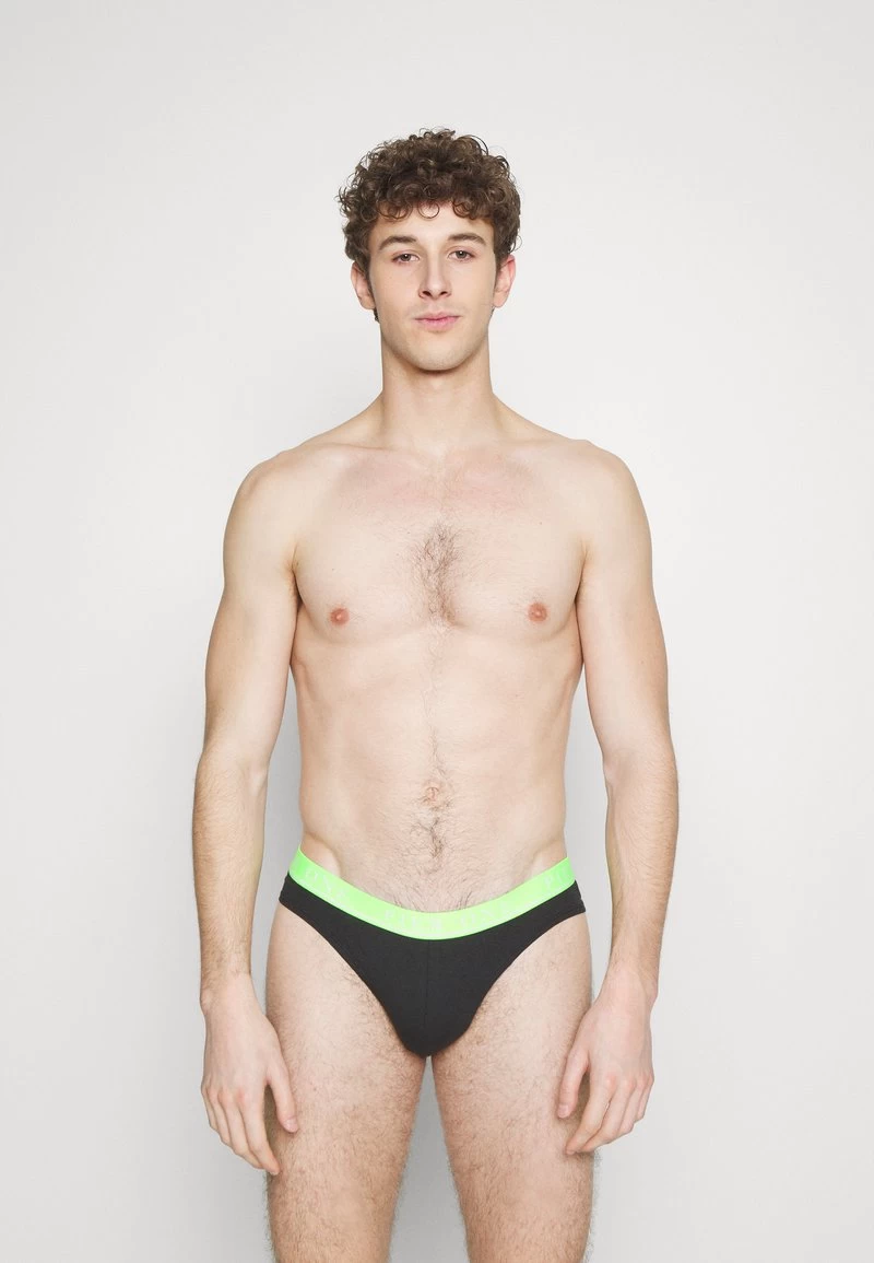 Pier One BRANDED WAISTBAND BRIEFS 3 PACK - Slip - Black – Bild 4