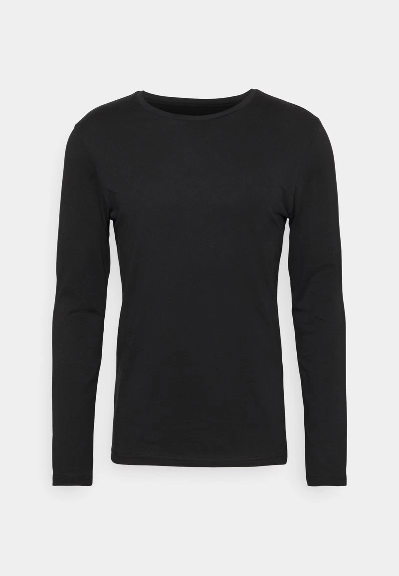 Pier One 2 PACK - Langarmshirt - Beige/black – Bild 4