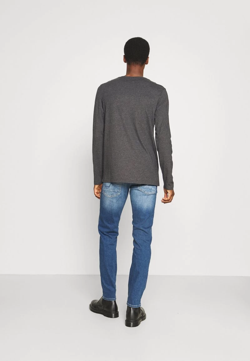 Pier One 2 PACK - Langarmshirt - Dark Grey/black – Bild 3