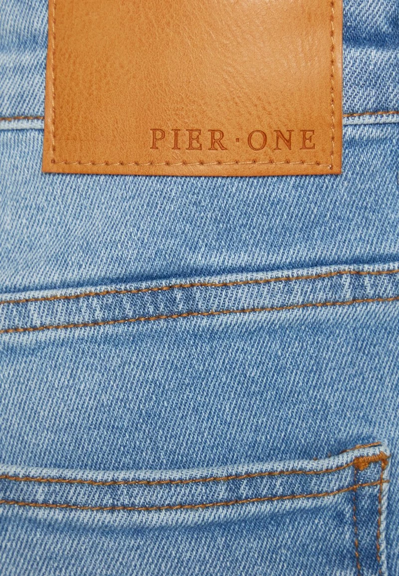 Pier One 2 PACK - Jeans Skinny Fit - Light Blue/black – Bild 5