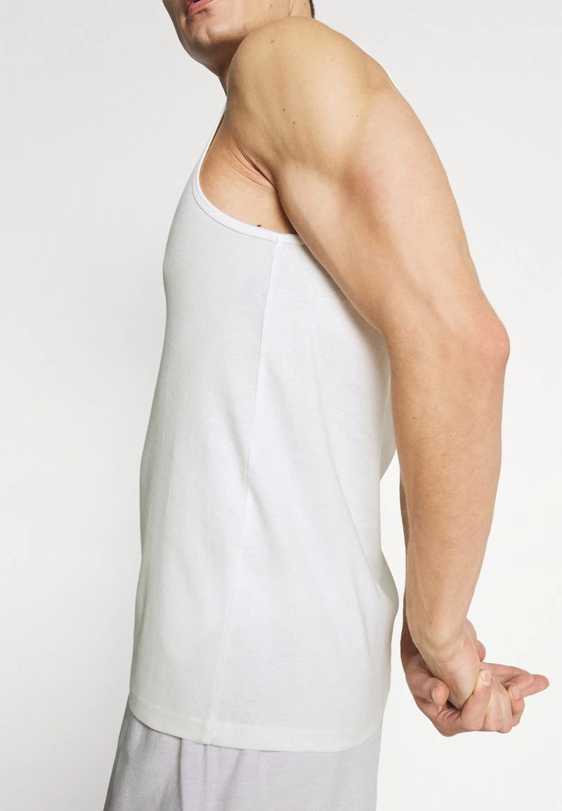 Pier One 3 PACK - Unterhemd/-shirt - Dark Blue/bordeaux/off-white – Bild 6