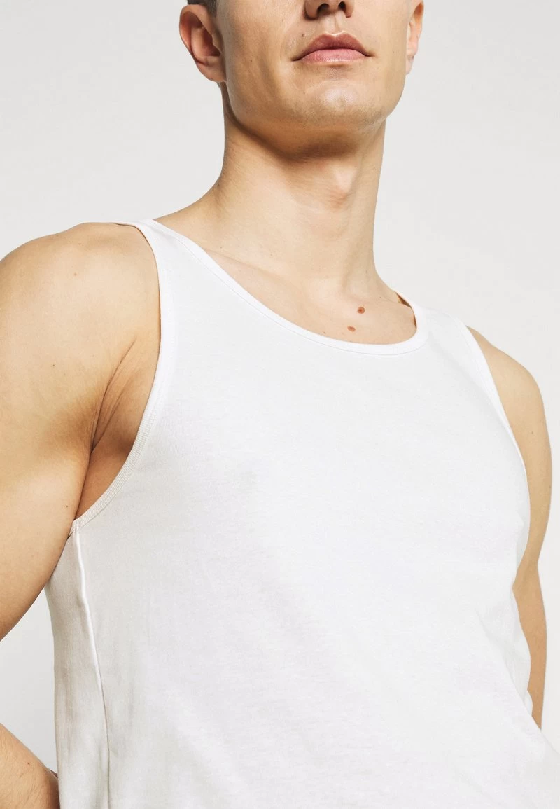 Pier One 3 PACK - Unterhemd/-shirt - Dark Blue/bordeaux/off-white – Bild 5