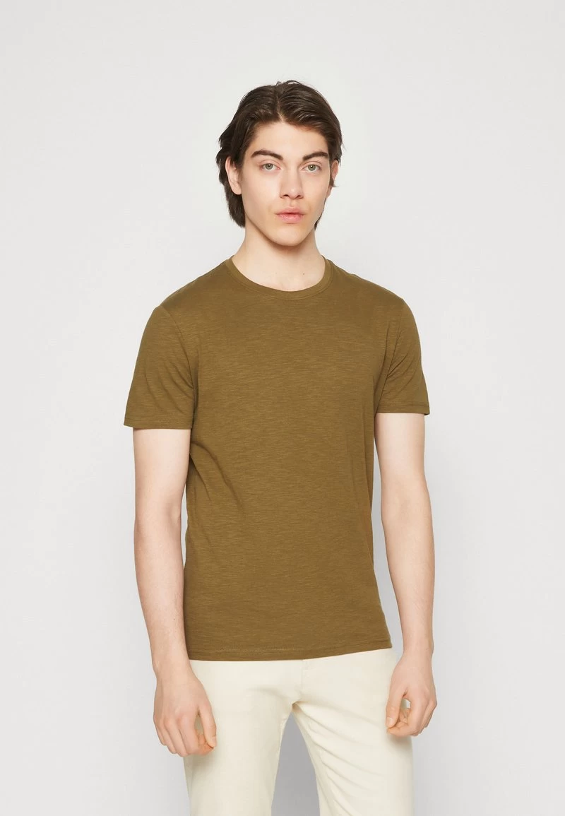 Pier One T-Shirt Basic - Black/light Blue/khaki/mint/beige – Bild 2