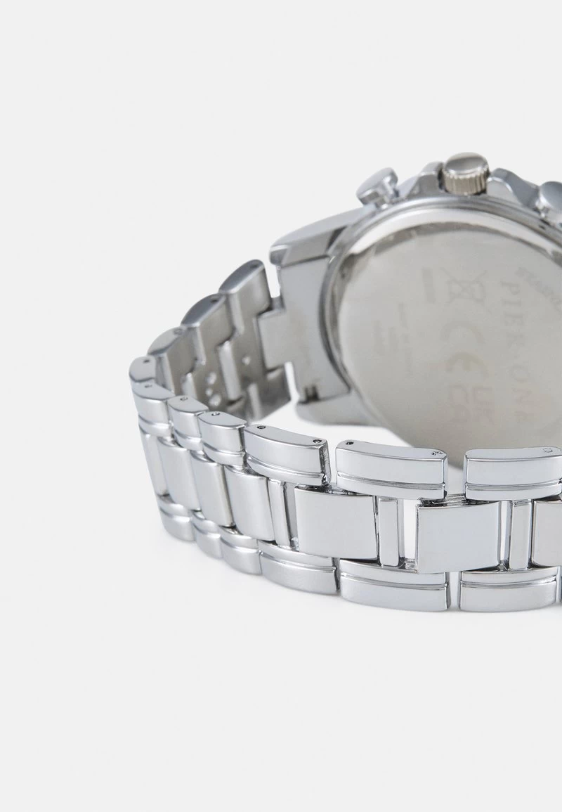 Pier One UNISEX - Uhr - Silver-coloured/black – Bild 2