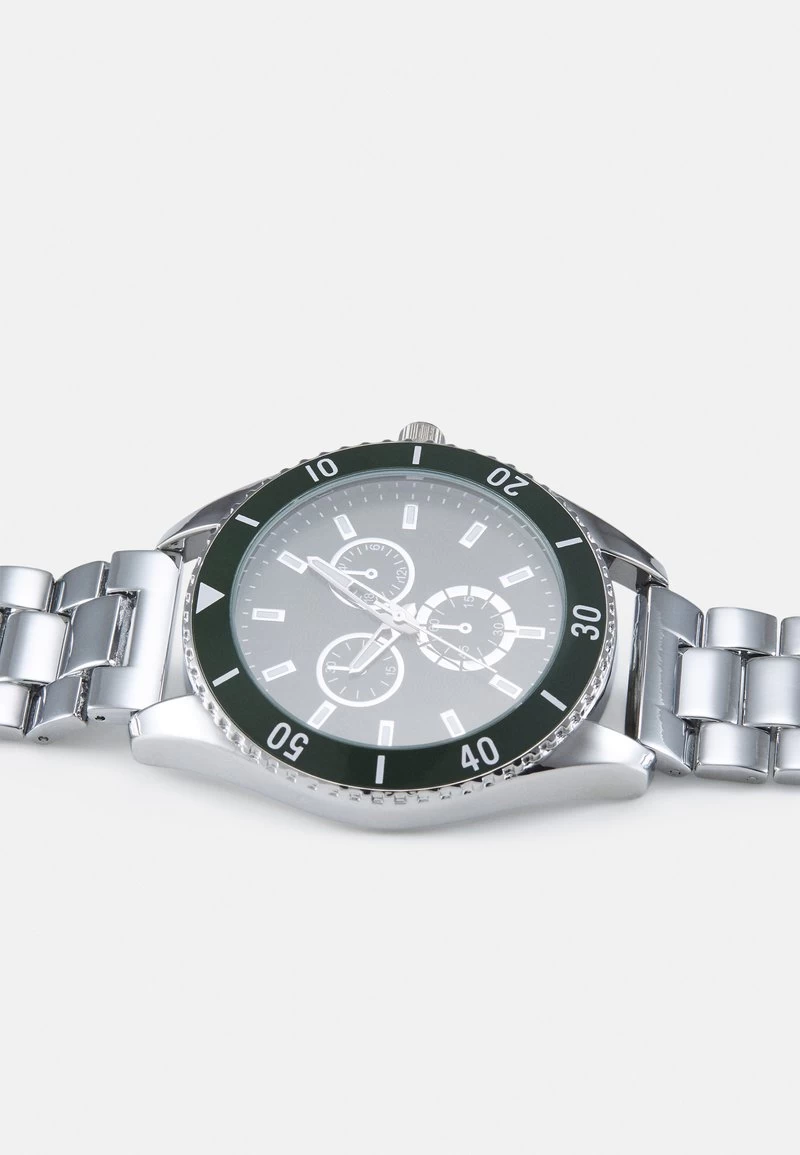 Pier One UNISEX - Uhr - Silver-coloured/green – Bild 4