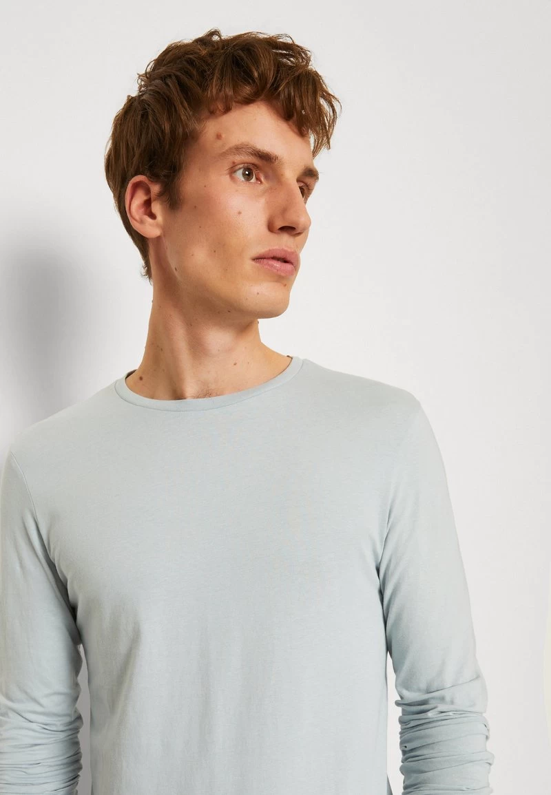 Pier One 2 PACK - Langarmshirt - Light Blue/dark Blue – Bild 5