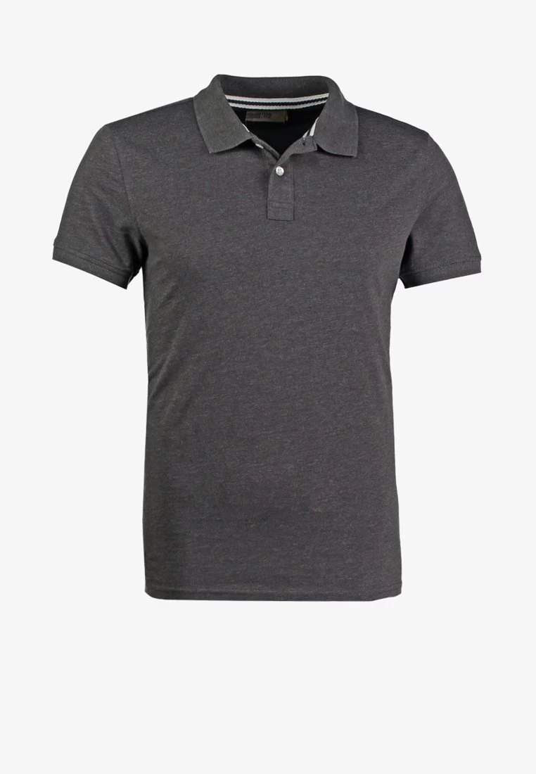 Pier One Poloshirt - Dark Grey Melange – Bild 6