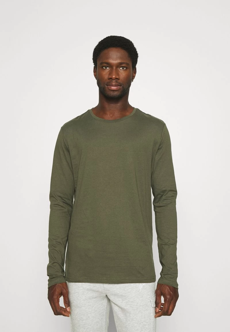 Pier One 2 PACK - Langarmshirt - Olive/dark Blue – Bild 4